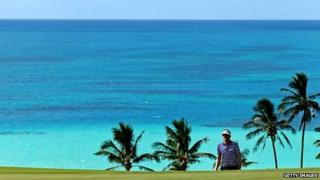 Bermuda golf course view