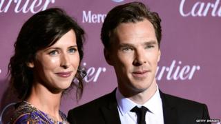 Benedict Cumberbatch and Sophie Hunter