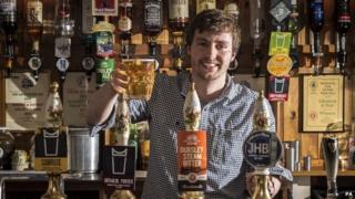 Salutation Inn landlord Peter Tiley