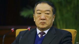 Chinese authorities say former senior official Su Rong accepted bribes
