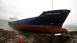 An Lysblink Seaways air na creagan