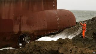 An Lysblink Seaways air na creagan