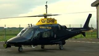 helicopter bbc pembrey police bases rhuddlan close powys grab replaced dyfed caption copyright force