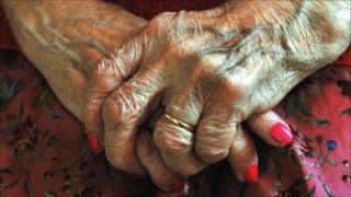 Elderly woman