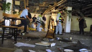 Hebrew University bombing aftermath
