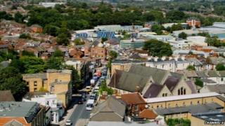 Derby Road in Southampton
