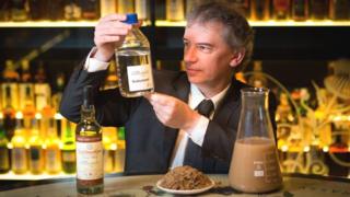 Prof Martin Tangney with biobutanol