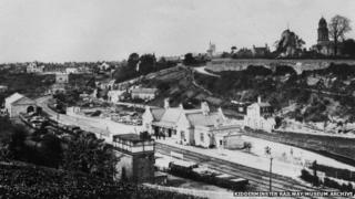 Bridgnorth, Shropshire, 1880s (image: Kidderminster Railway Museum Archive)