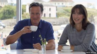 David and Samantha Cameron