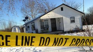 One of the shooting scene near Tyrone, Missouri