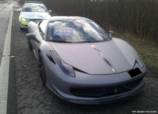Impounded Ferrari