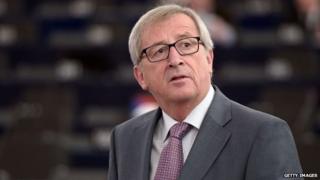 EU Commission chief Jean-Claude Juncker