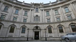 HM Treasury building