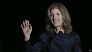 US Ambassador Caroline Kennedy