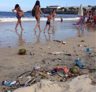A beach in Rio