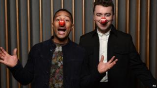 John Legend and Sam Smith