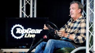 Jeremy Clarkson at a Top Gear Live show