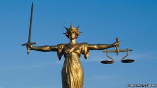 Scales of Justice statue