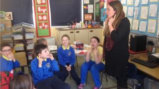 Sorcha Turnbull teaching