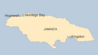 Map of Jamaica