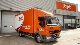 A TNT van