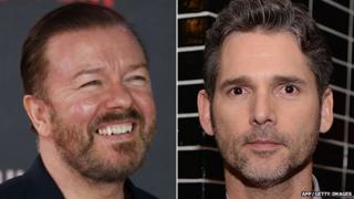 Ricky Gervais and Eric Bana