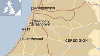 Map blaenplwyf