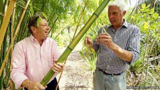 Alan Titchmarsh and Andrew Brogan