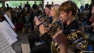 Multi-Story Orchestra