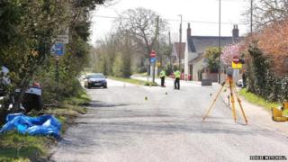 Crash on Shripney Road, Bognor