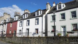 houses in South Queensferry, Scotland