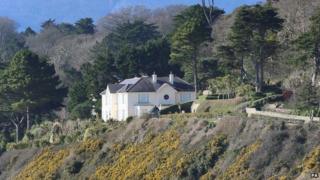 The mansion is on Vico Road, Killiney, one of the most prestigious addresses in Ireland