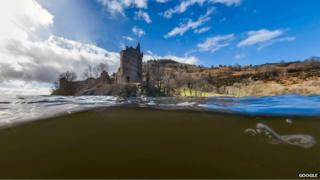 Loch Nis air Street View