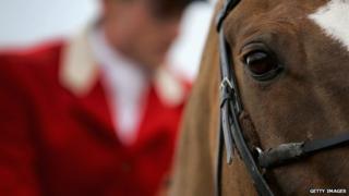 Horse and huntsman