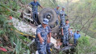 Bus accident in Nepal, 22 April 2015