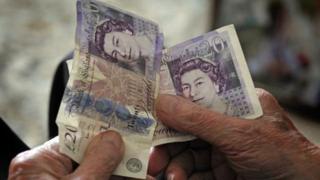 Man with cash