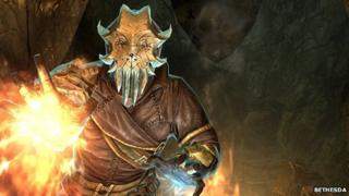Screenshot from Skyrim