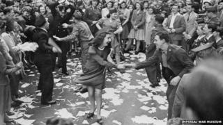Dancing in the streets of London