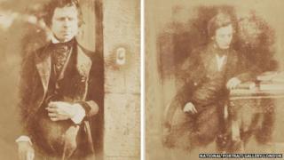 David Octavius Hill (left) and Robert Adamson