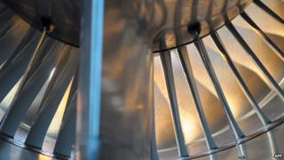 A jet engine