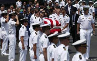 Funeral of Midshipman Justin Zemser, 15 May 2015