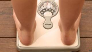 Child on scales