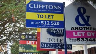 Lettings signs