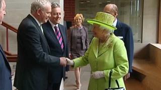 Queen and Martin McGuinness