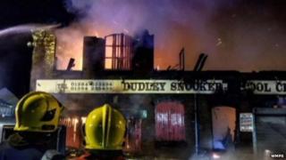 Scene of fire