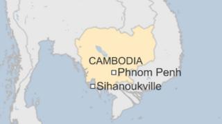 Map of Cambodia