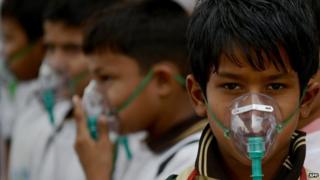 An increasing number of children are suffering from lung diseases