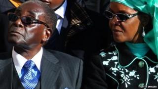 President Robert Mugabe and Grace Mugabe - 2013