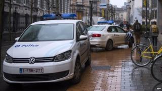 Belgian police cars - file pic