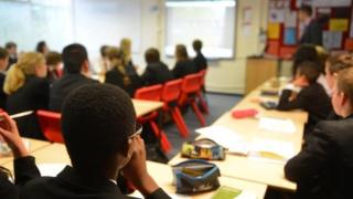 Pupils in lesson